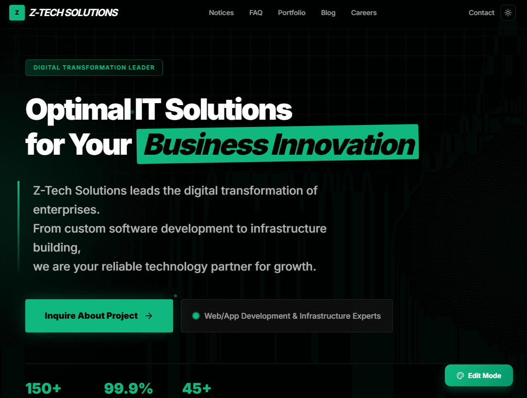zpack edit mode demo